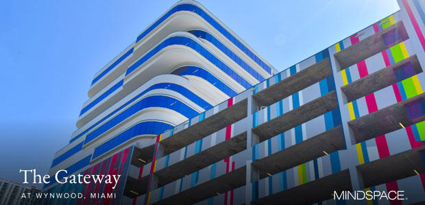 The Gateway at Wynwood Miami Welcomes Global Flex Office Operator Mindspace